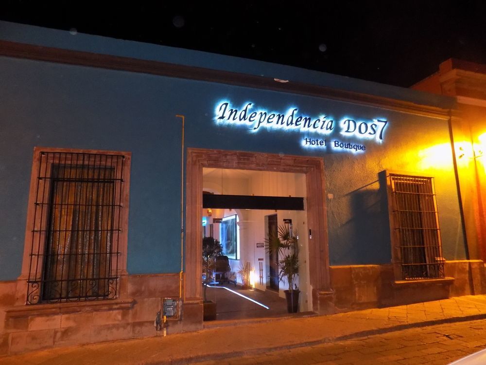 Independencia Dos 7 Hotel Boutique Querétaro Exteriér fotografie